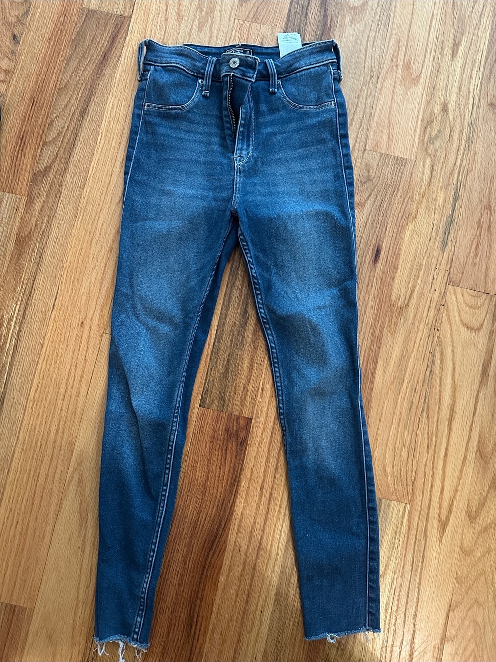 Abercrombie & Fitch Medium Blue Stretch Jeans